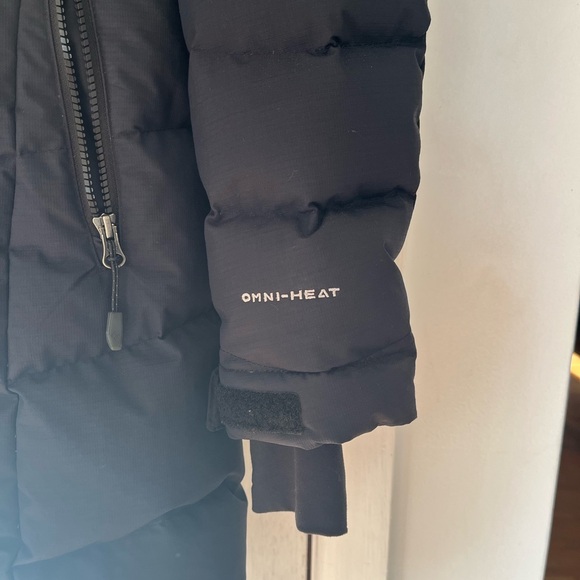 Columbia Black Hooded Puffer Coat - Picture 4 of 4